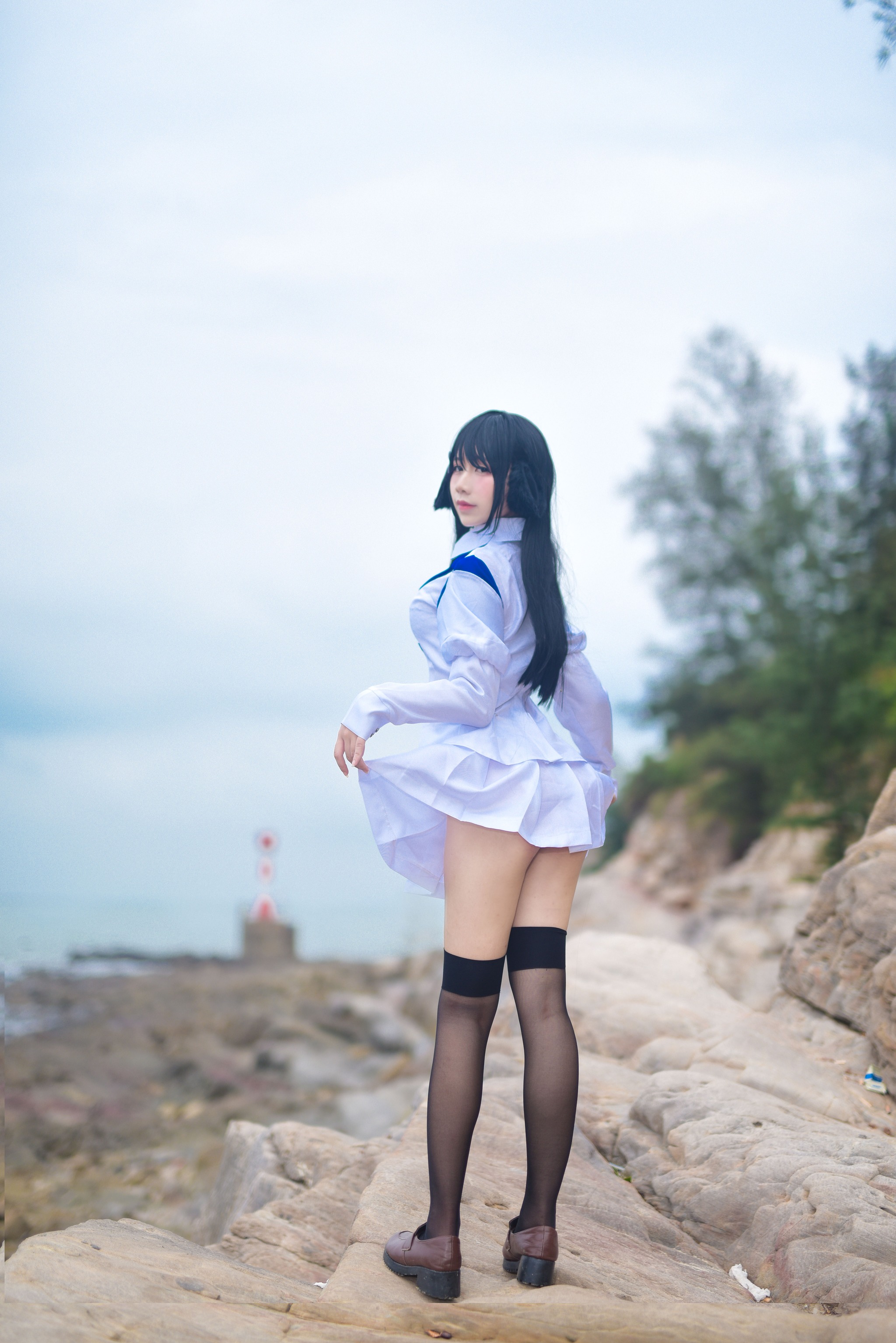 图片[1]-九曲Jean –  NO.004 碧蓝航线 海边 [18P]-XikXak